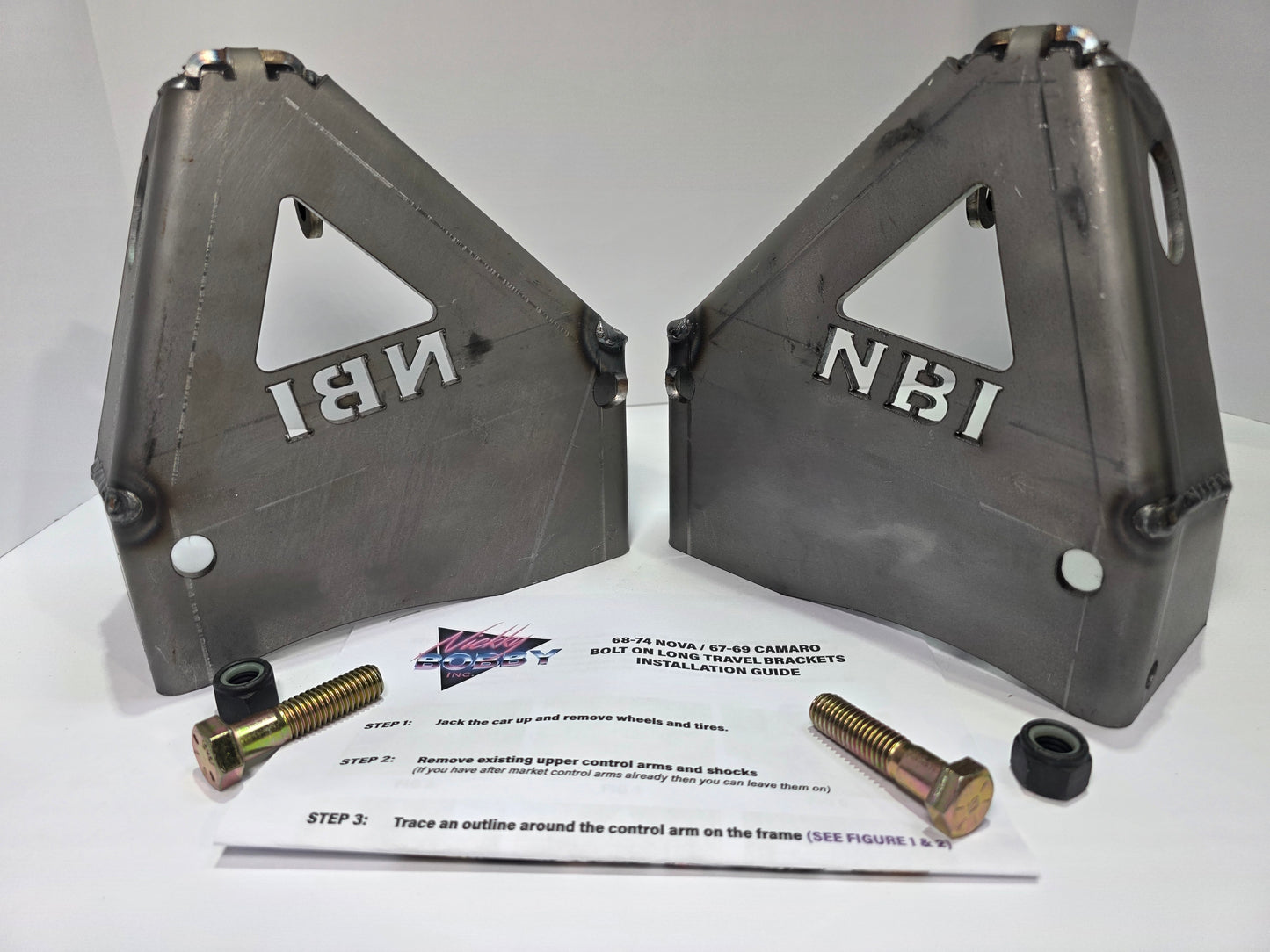 68-74 Nova / 67-69 Camaro Bolt On Long Travel Brackets
