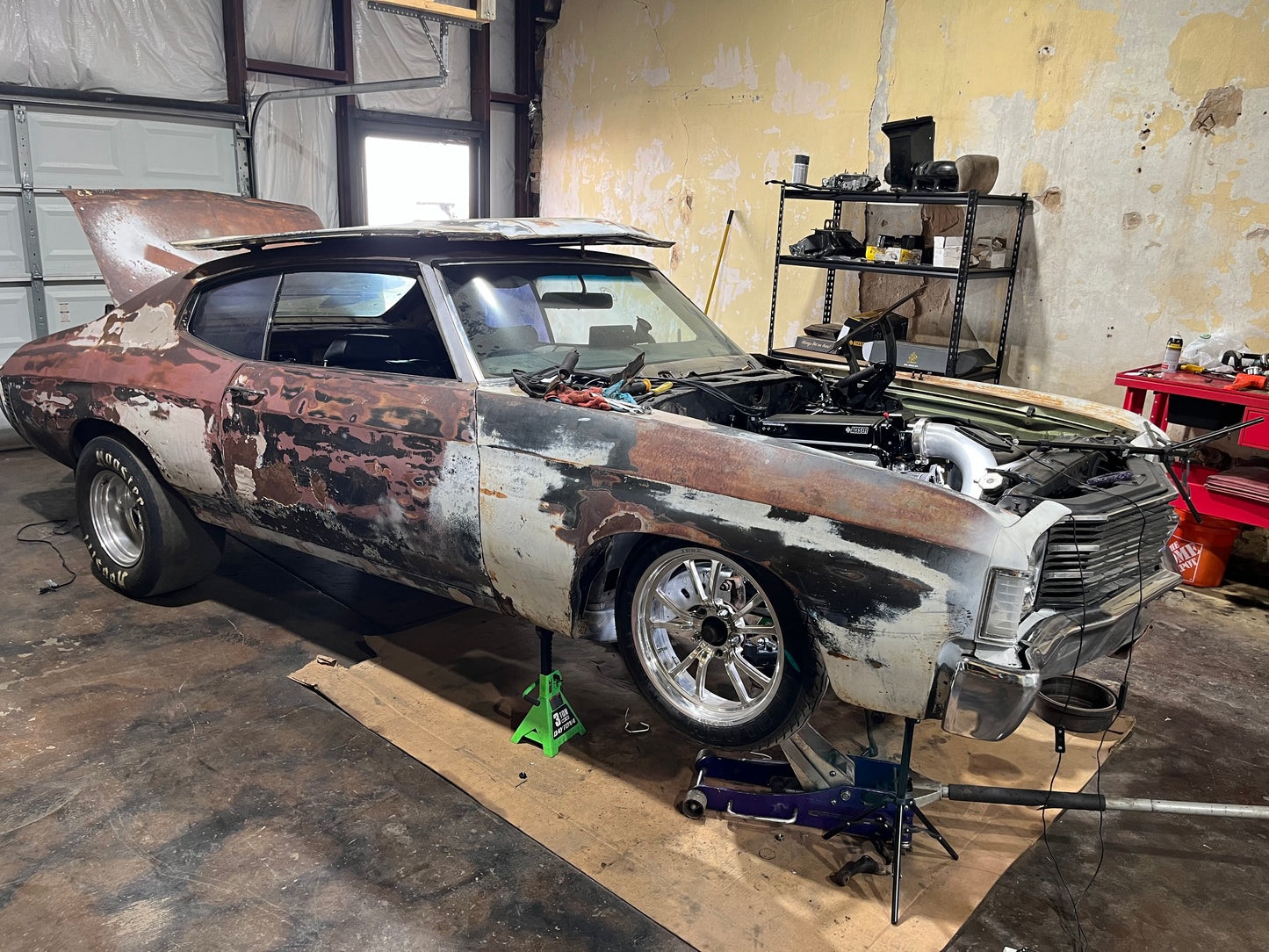 64-72 Chevelle & Other A-Body Long Travel Shock Brackets