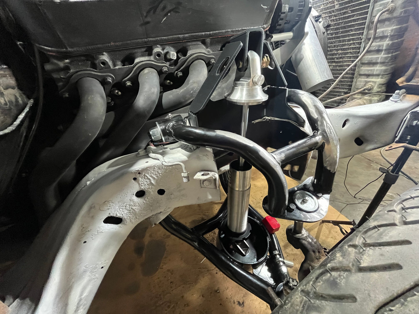 64-72 Chevelle & Other A-Body Long Travel Shock Brackets