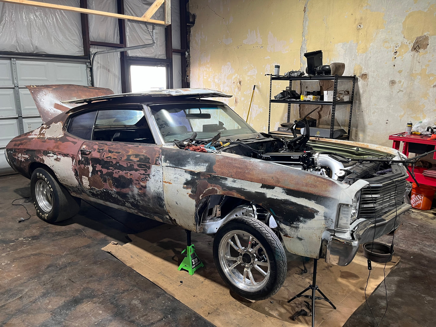 64-72 Chevelle & Other A-Body Long Travel Shock Brackets