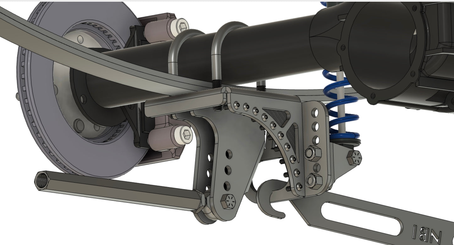 Leaf Spring Bobby Brackets