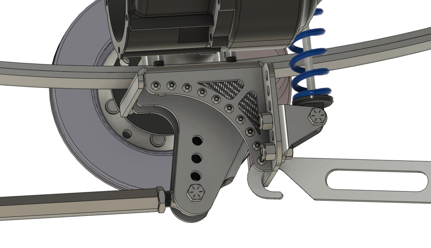 Leaf Spring Bobby Brackets