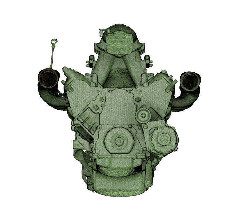 LS / TH400 Header Combo