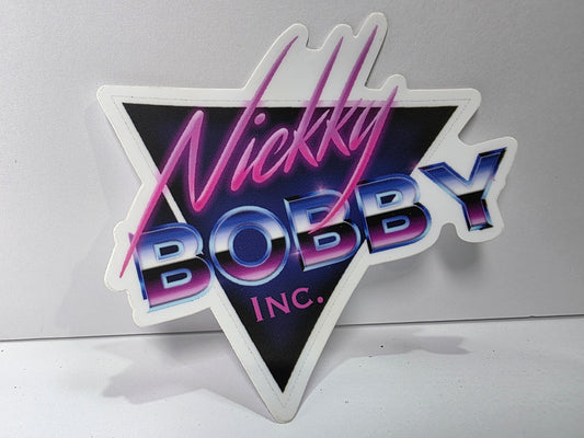 Nickky Bobby Inc. Stickers