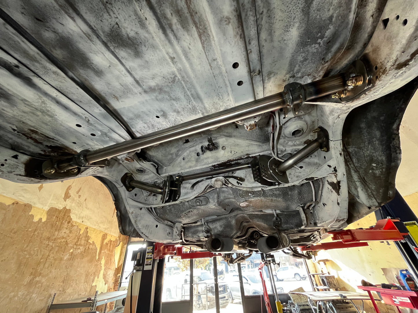 1971-72  Bolt In Adjustable Upper Torque Box Assembly