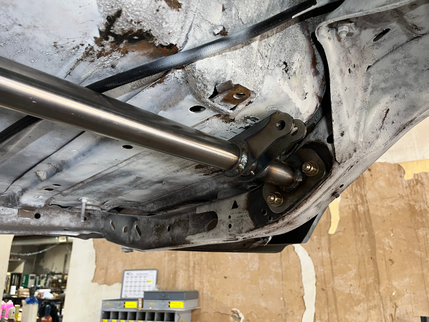 71-72 Bolt In Coil-Over Shock Mount