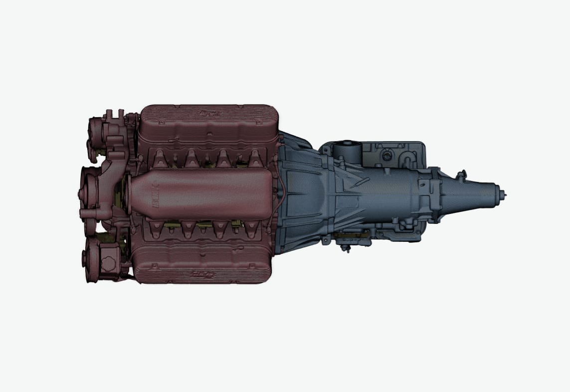 5.3 LS w/ 4L60E Transmission STL file