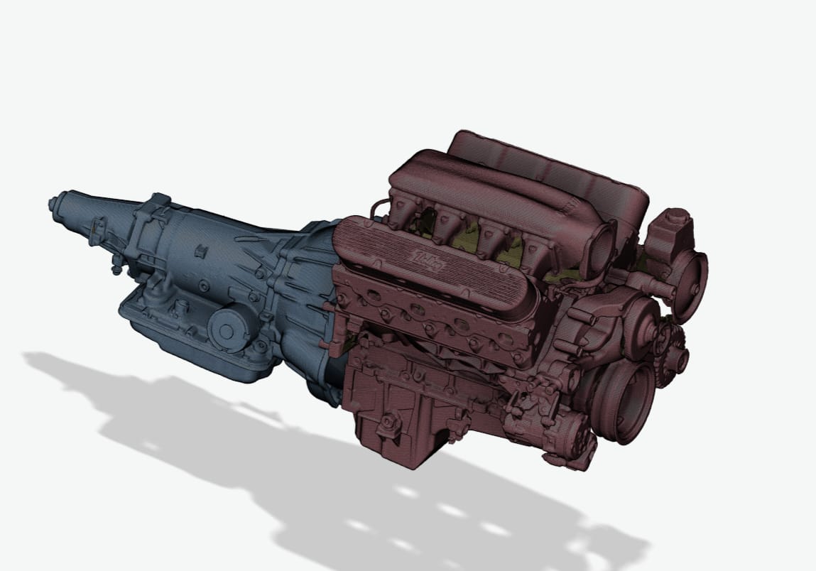 5.3 LS w/ 4L60E Transmission STL file