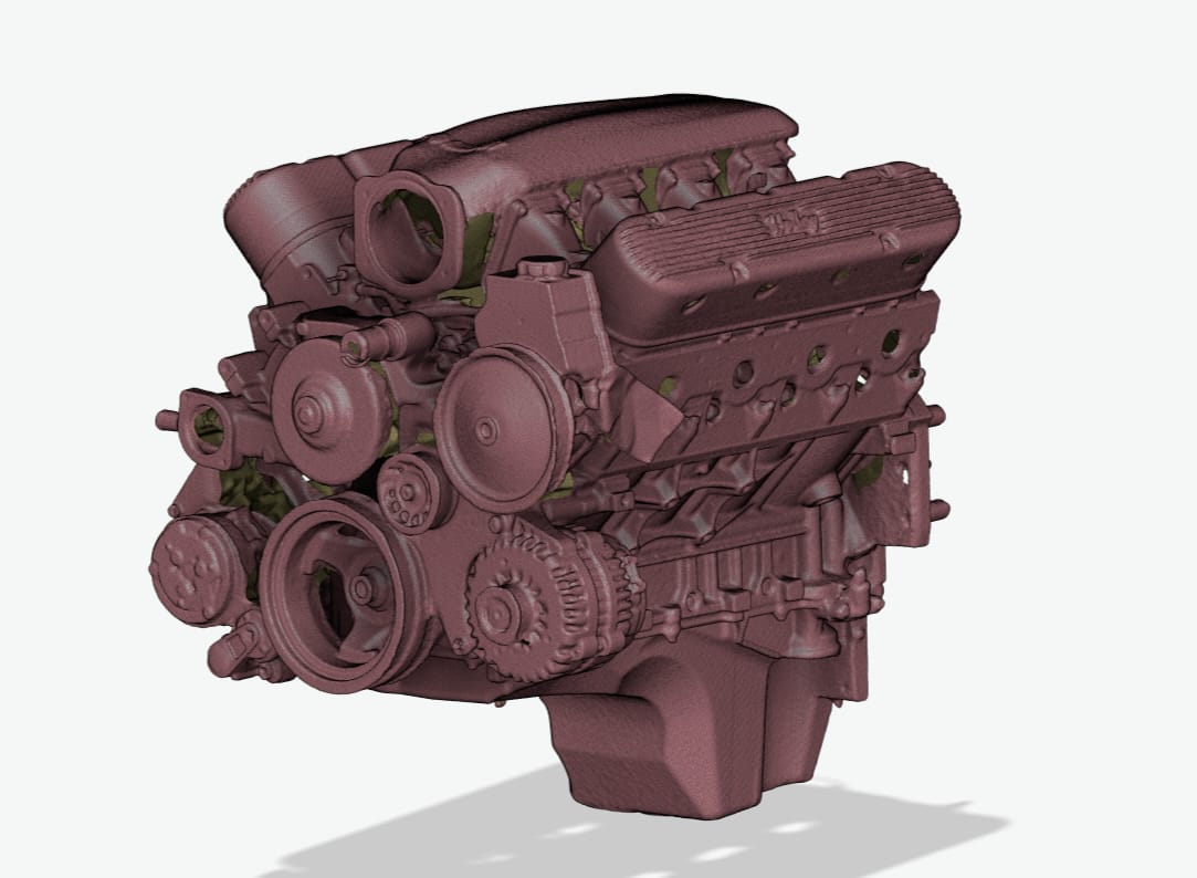 5.3 LS w/ AC & amp; Low Ram Intake – STL File