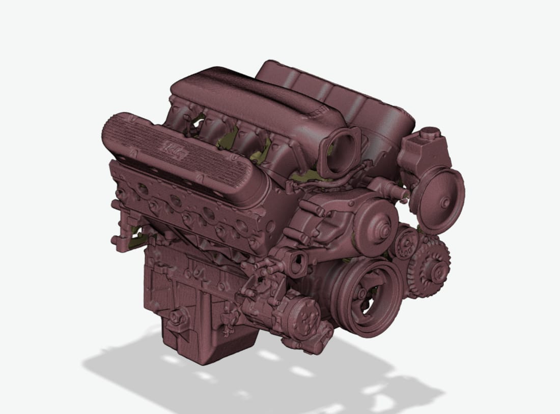 5.3 LS w/ AC & amp; Low Ram Intake – STL File