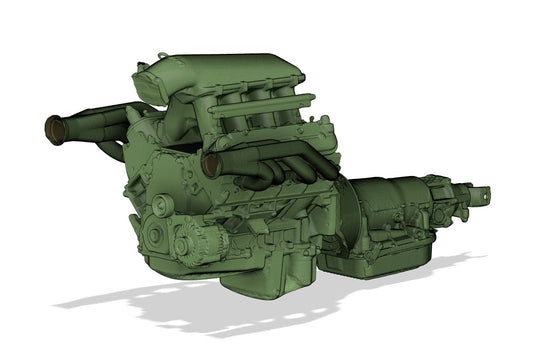 LS / TH400 Header Combo