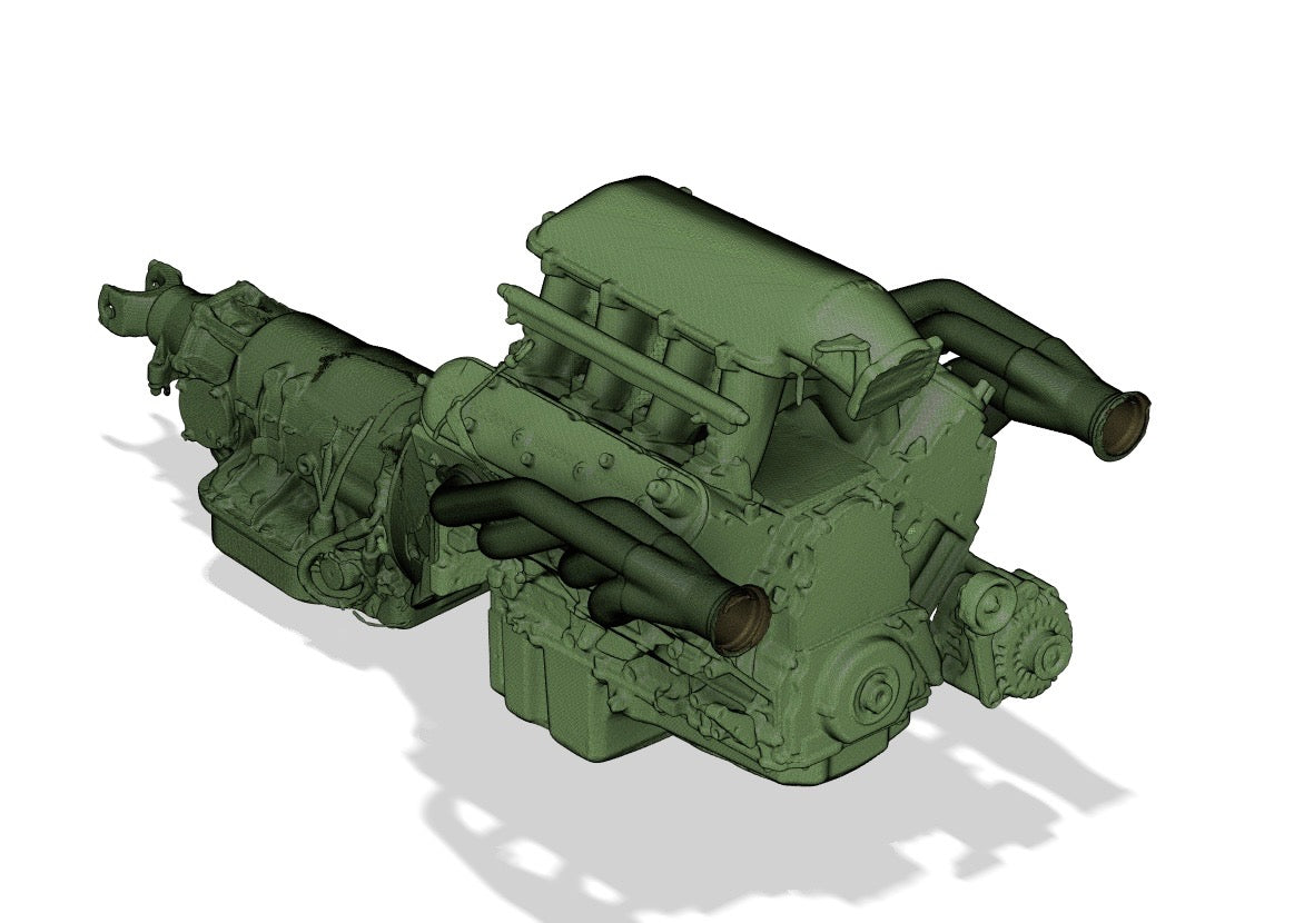 LS / TH400 Header Combo