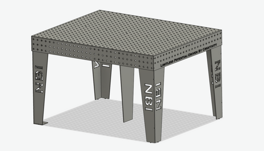 NBI Welding Table – 5' x 4'