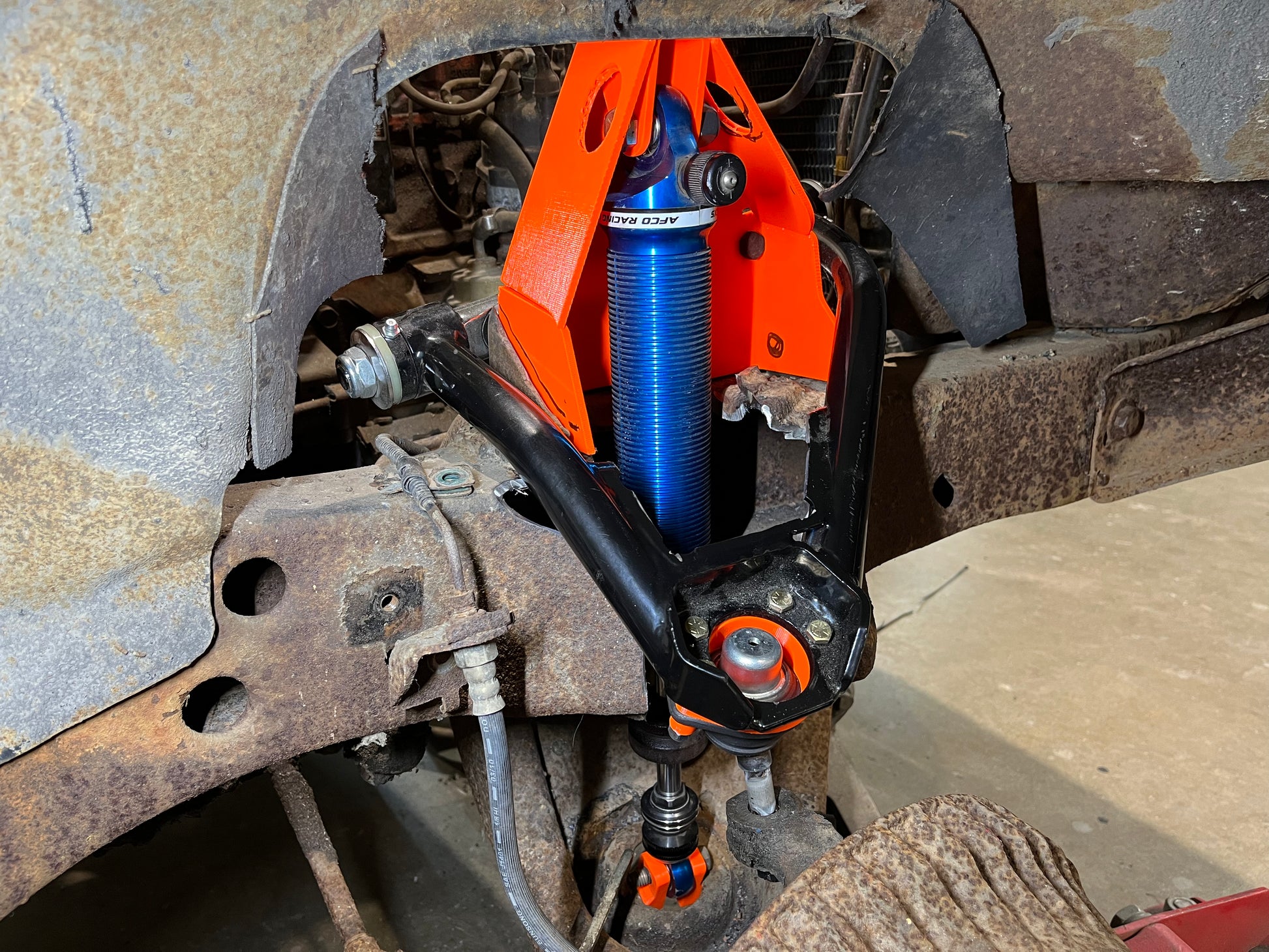 68 74 Nova 67 69 Camaro Bolt On Long Travel Brackets Nickky